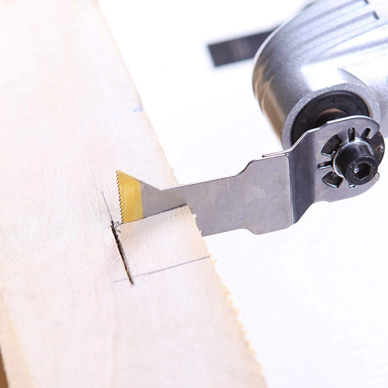 Лезвия для мультитула EZARC 6 шт. титановые Осциллирующие лезвия длинной резки