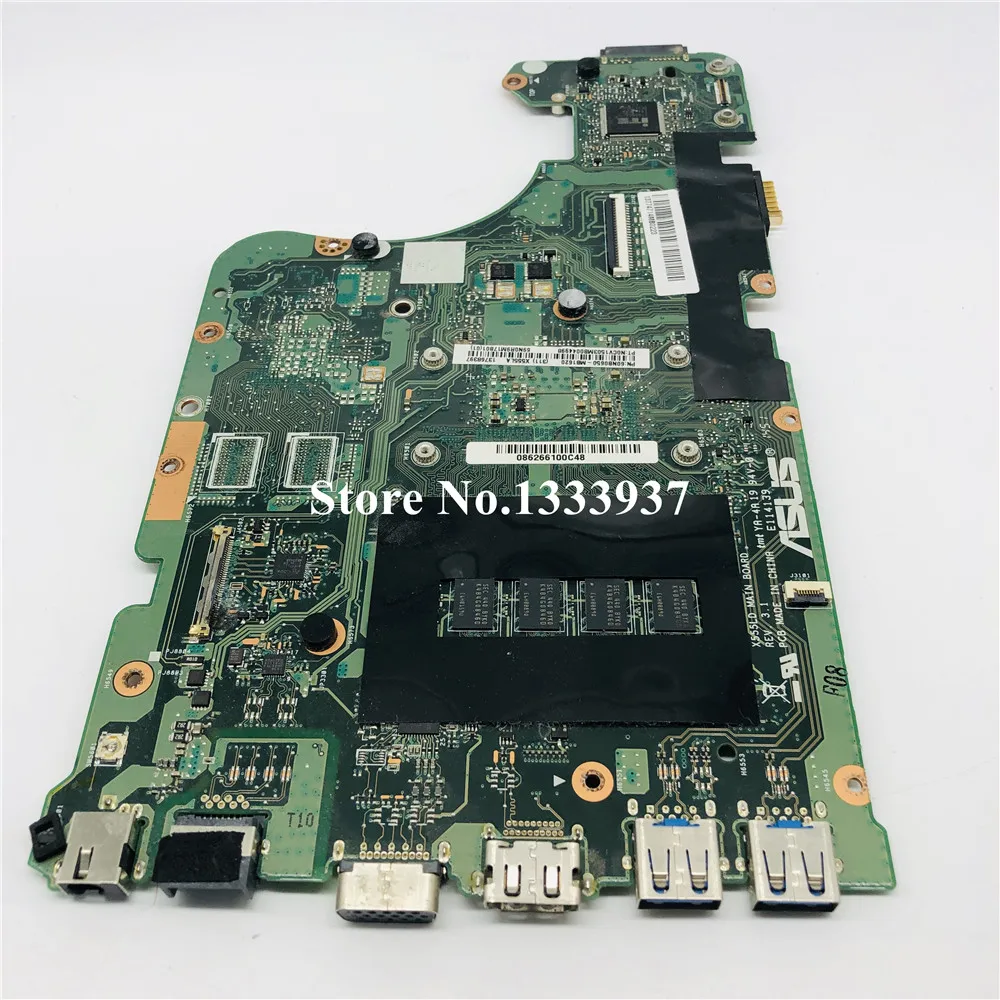 Для ASUS X555LA X555LD X555LF X555LJ X555L X555 материнская плата Материнская ноутбука I5-4210U SR1EF |