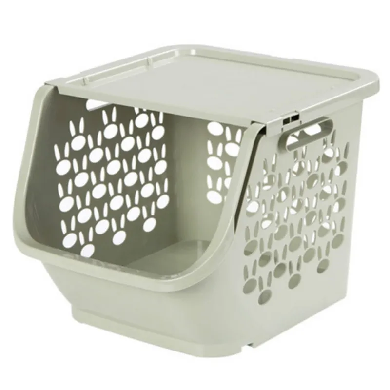 Домашняя корзина для хранения пластиковый кухонный овощей полка ванной комнаты