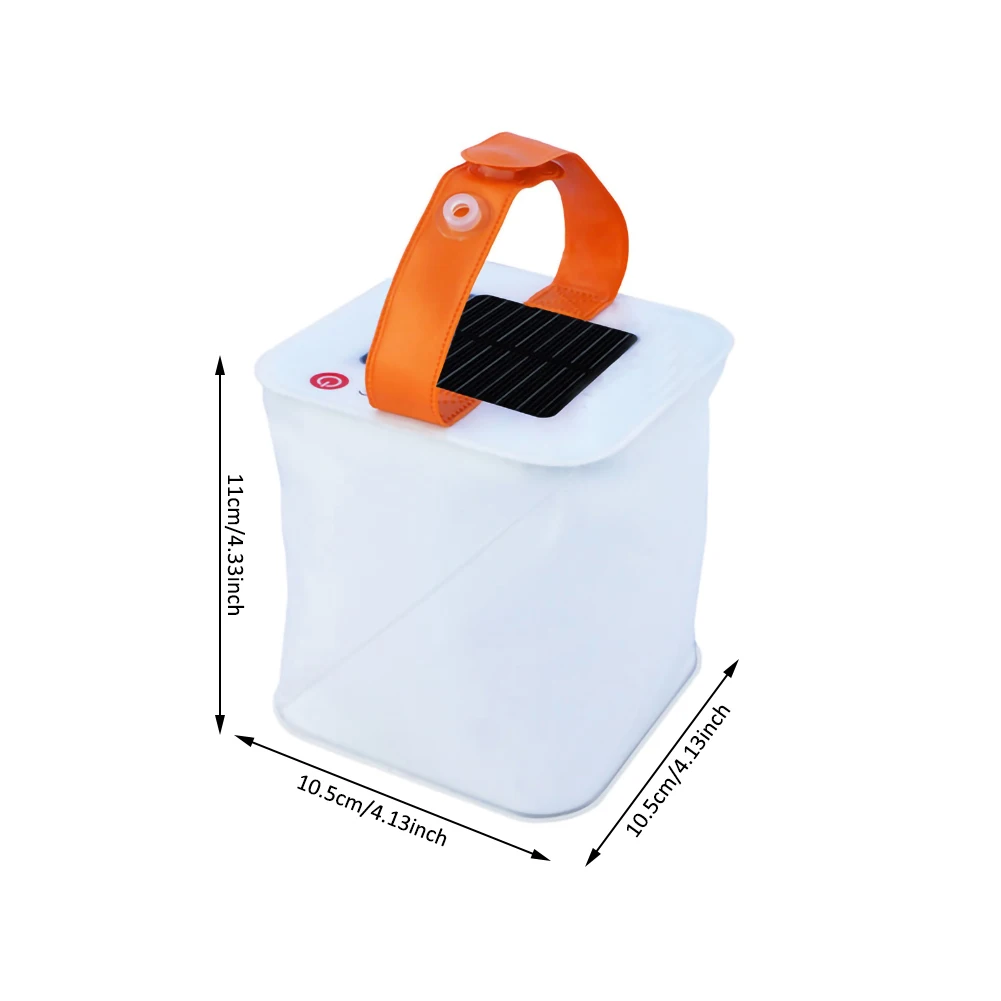 Airbag Solar inflable plegable, luz de Camping con USB, con funci&oacute;n de carga de tel&eacute;fono m&oacute;vil, para Camping y viajes-5