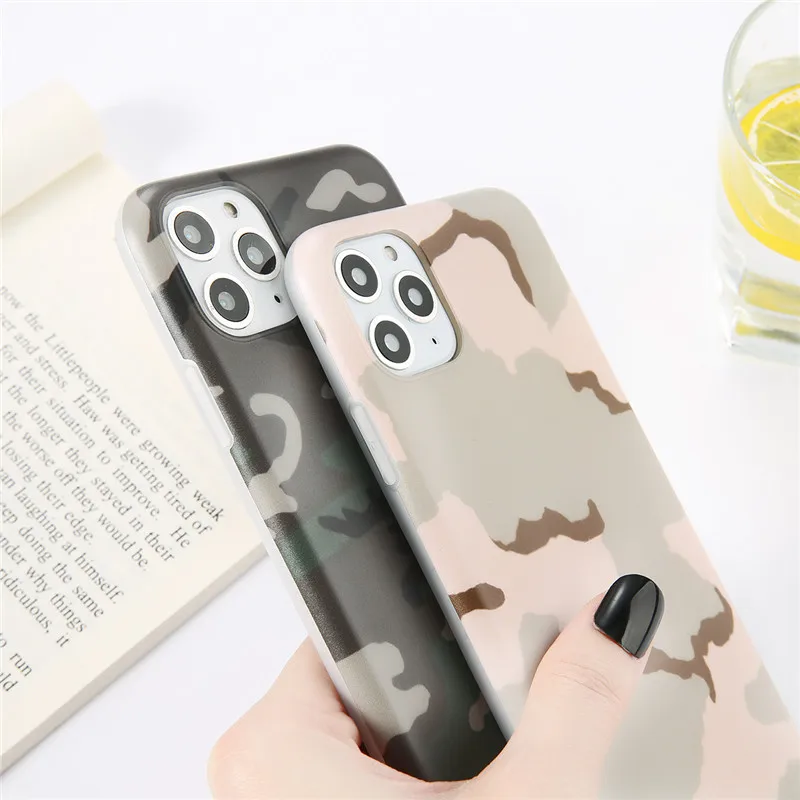 Чехол Moskado в стиле милитари камуфляжный чехол для iPhone 11 Pro Max 6 6S 7 8 Plus X XR XS армейский