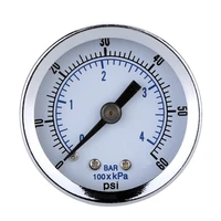 good quality and price of pressure gauge 0 60psi 0 4bar 18 npt axial pressure gauge