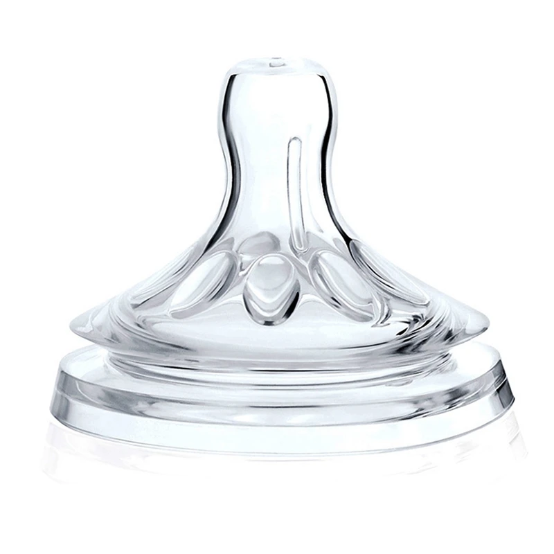 Мягкая безопасная Жидкая силиконовая соска для новорожденных естественные