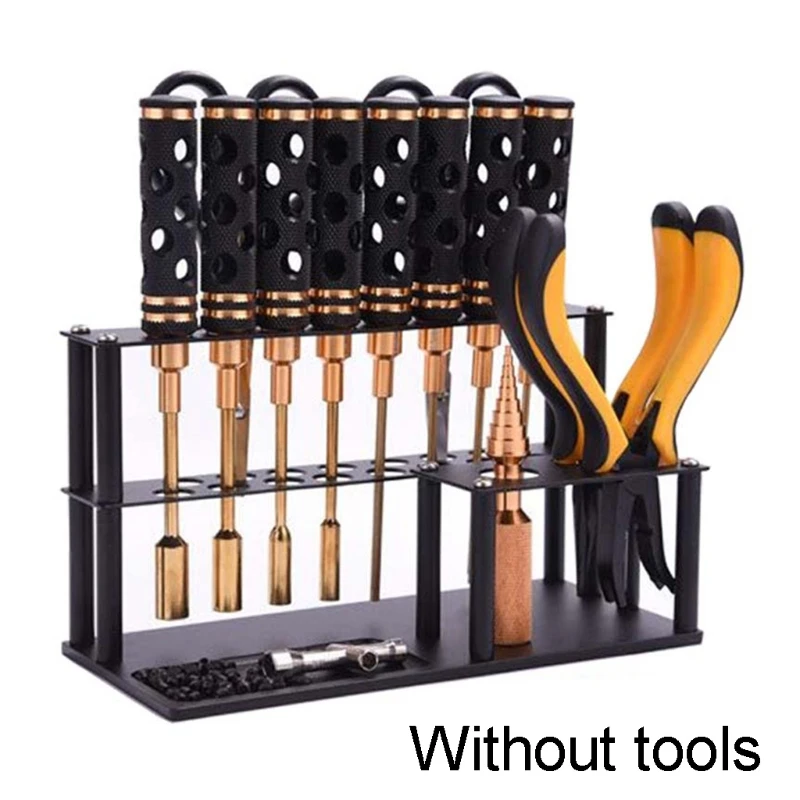 

Aluminum Repair Tool Storage Rack Screwdriver Tools Bracket Plier Storage Holder