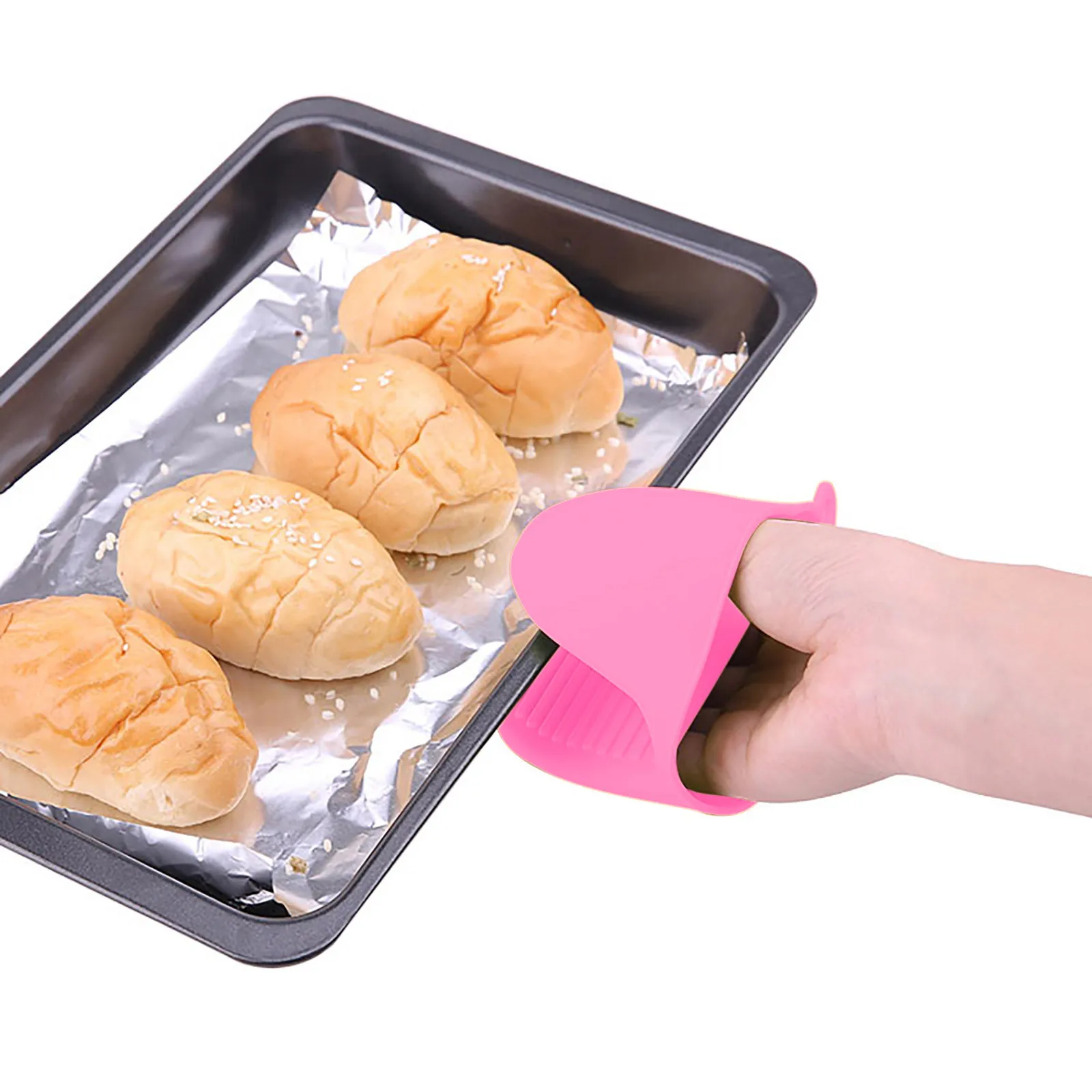 Маленькие кухонные варежки резиновые захват для готовки и выпечки воздушные