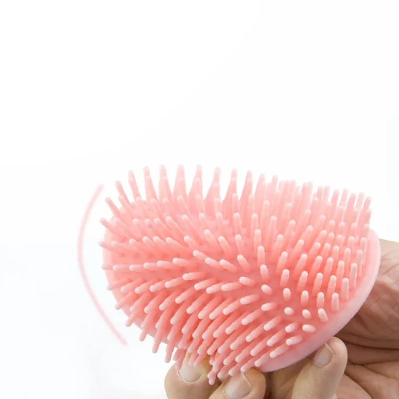 Щетка для ванны домашних питомцев массажер ручной с ручкой груминга собак и