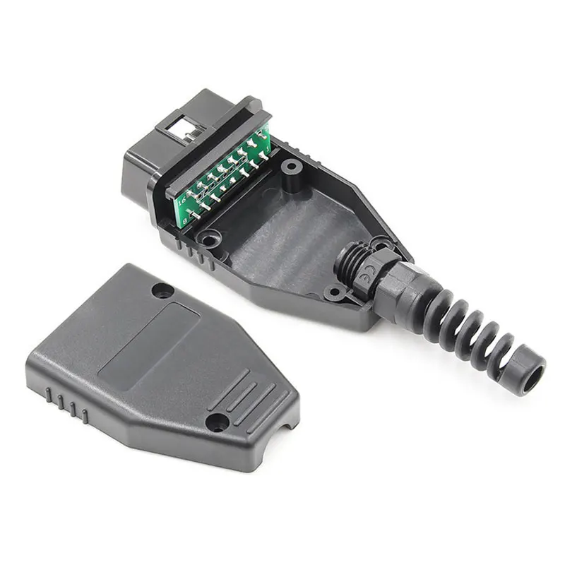 5 шт./лот 16 контактный штекер оригинальный разъем OBD2 автомобильный адаптер OBD для