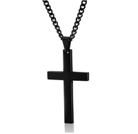 2021 new retro simple single cross necklace pendant jewelry christian accessories