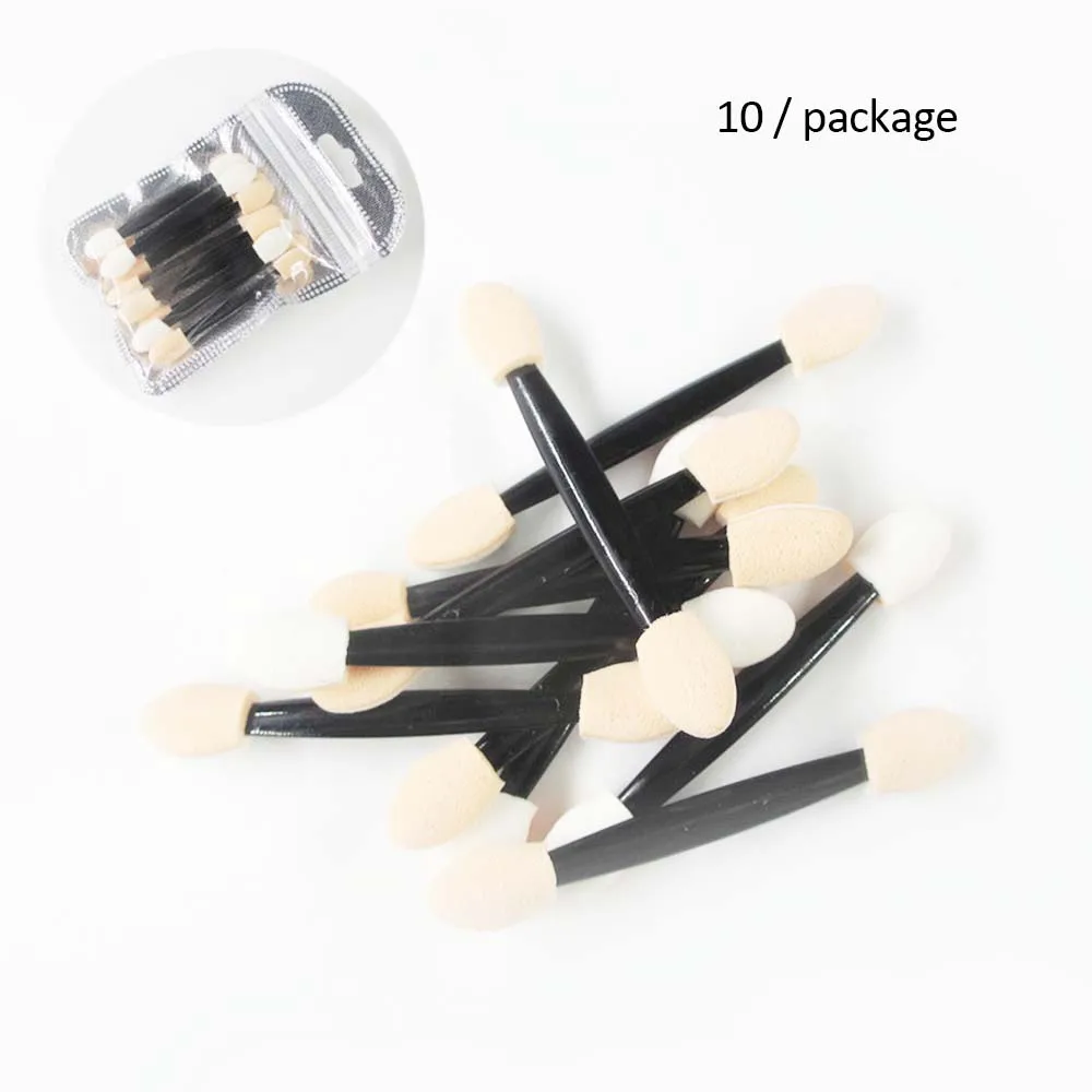 10 шт. одноразовые двусторонние губчатые кисти для теней|Аппликатор теней век| |