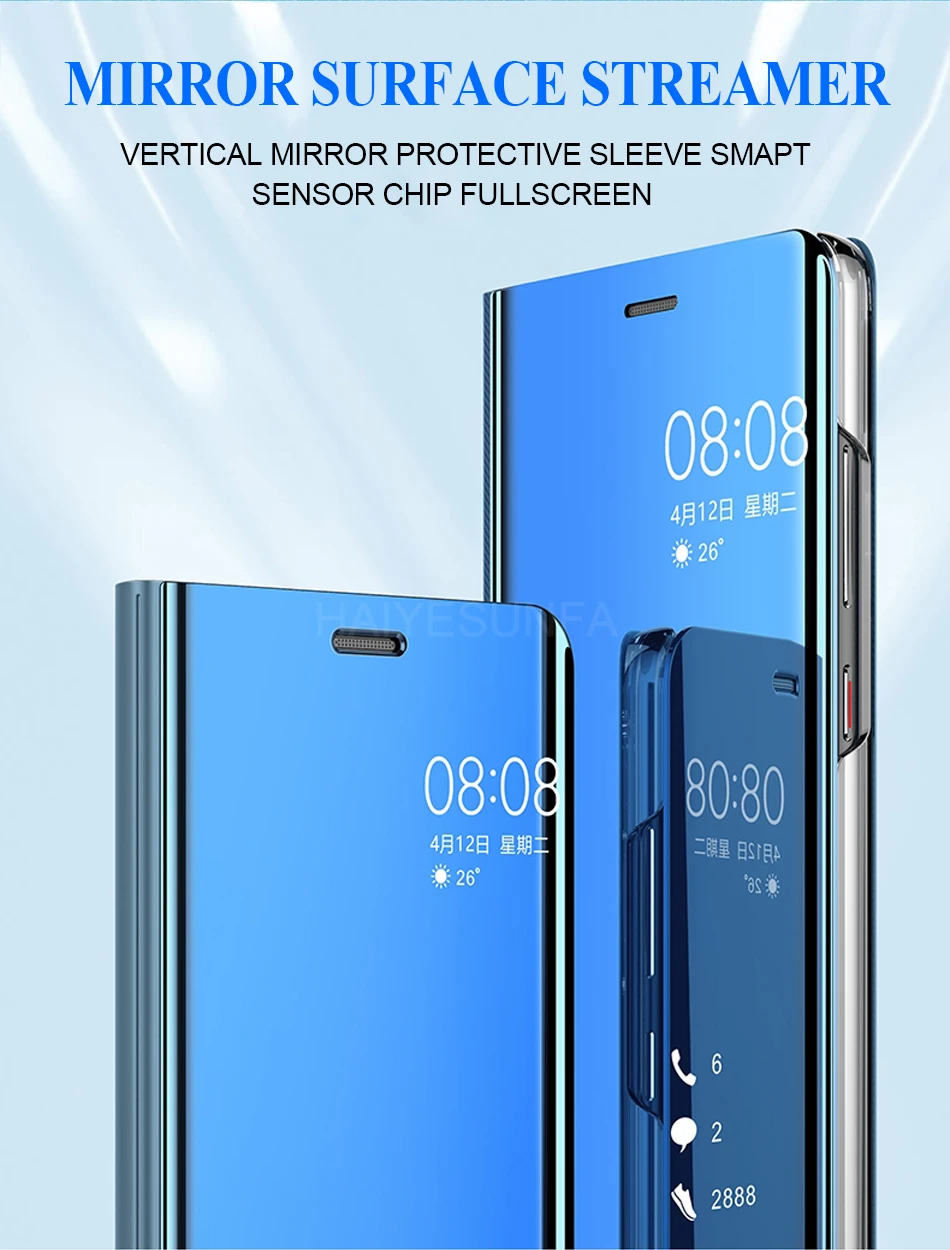 Роскошный Magentic умный зеркальный чехол для телефона Xiaomi Redmi Note 7 6 5 4x K20 8 Pro противоударный чехол для Redmi 7 7A k20 флип-чехол s