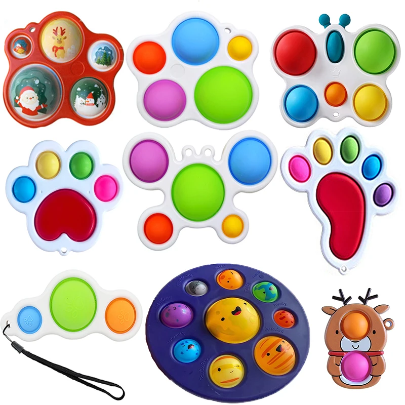 Игрушка-антистресс для детей и взрослых игрушка раннего развития аутизма особых