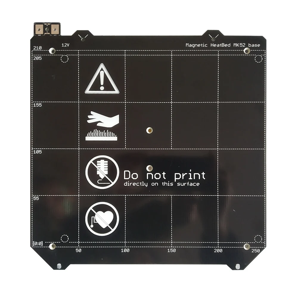 Запчасти для 3D принтера Clone Prusa i3 MK3 нагревательная кровать с/без магнитной