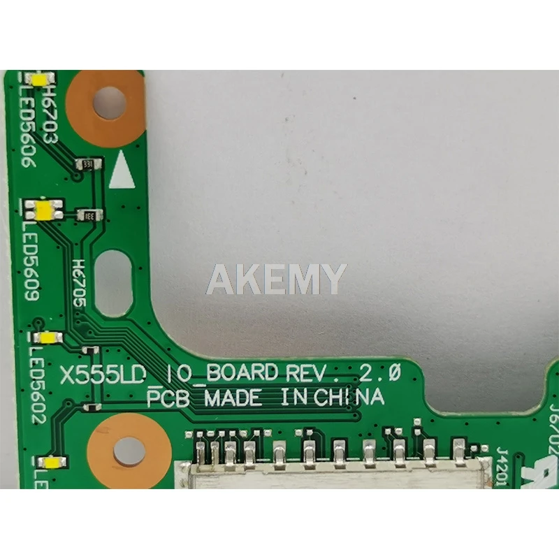 

1-10 pcs For Asus X555 X555L X555LD X555LD_IO USB AUDIO CARD READER BOARD REV:2.0 MB 100% Tested Fast Ship
