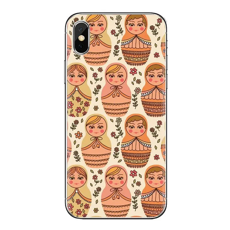 Phone Shell Covers Russian Matryoshka Doll For Samsung Galaxy S2 S3 S4 S5 MINI S6 S7 edge S8 S9 Plus Note 2 3 4 5 8 Coque Fundas |