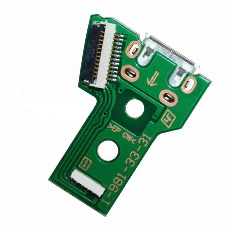 Для PS4 контроллер микро-зарядка через USB гнездо платы JDS-040 12-контактный кабель