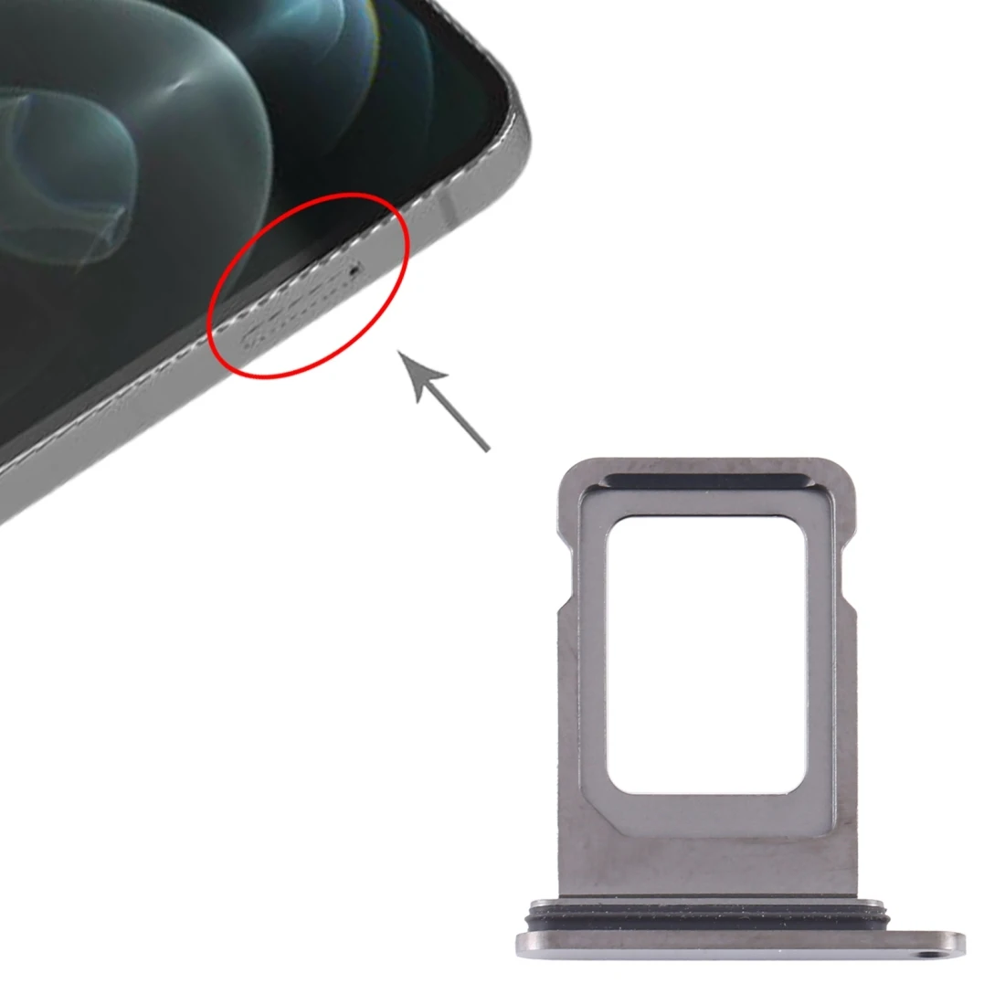 

SIM Card Tray + SIM Card Tray for iPhone 12 Pro