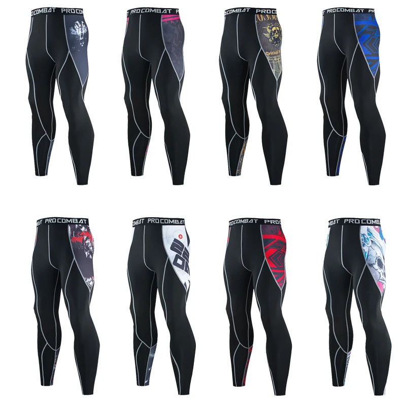 

Men's training wear tights compression pants running pants sports men's fitness tights men's trousers gym tights Hombre