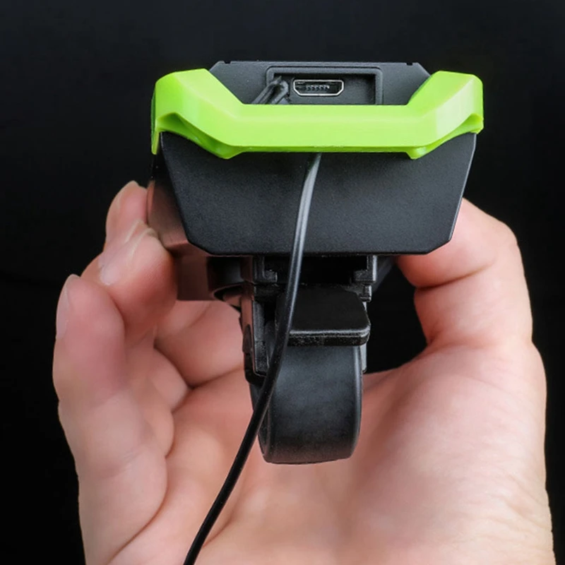 Встроенный велосипедный светильник с датчиком 2000 мАч умный флэш для