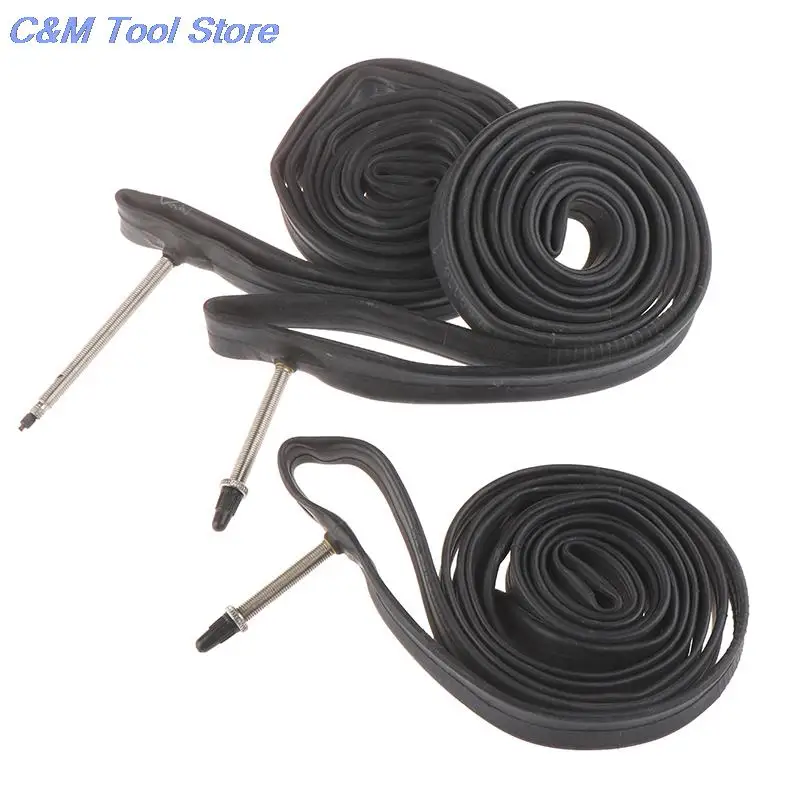Valve Road Cycling Bicycle Bike Inner Tube Wheel Tire Rubber 700*23C Presta Repair Strip Tool Kit |