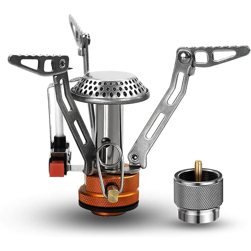 Портативная туристическая горелка Ультралегкая печи с пьезозажиганием