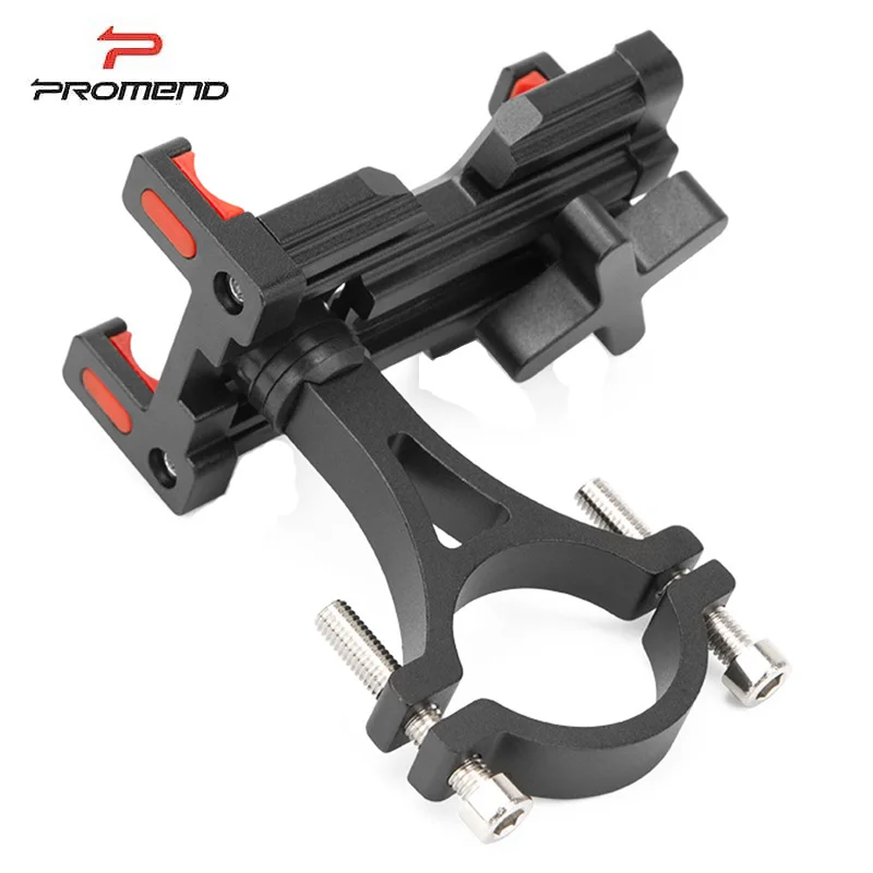 

Bike Phone Holder Aluminum Alloy Bicycle Phone Holder Mountain Bike Electric Car Mobile Navigation Bracket Equipment Bike Parts