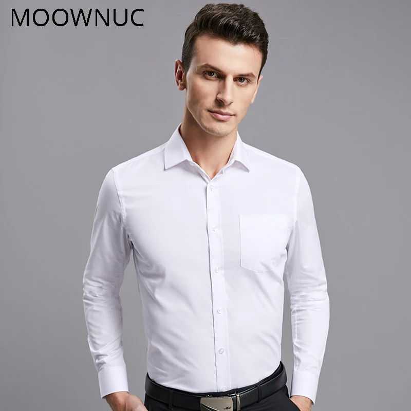 Рубашка мужская деловая с длинным рукавом осень 2020 г. размера плюс | Мужская