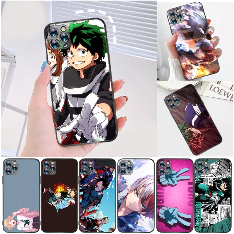 

My Hero Academia Dabi Shigaraki Tomura Boku Todoroki Shouto Bakugou Katsuki Phone Case For iPhone 6 6S 6Plus 7 8 Plus Cases