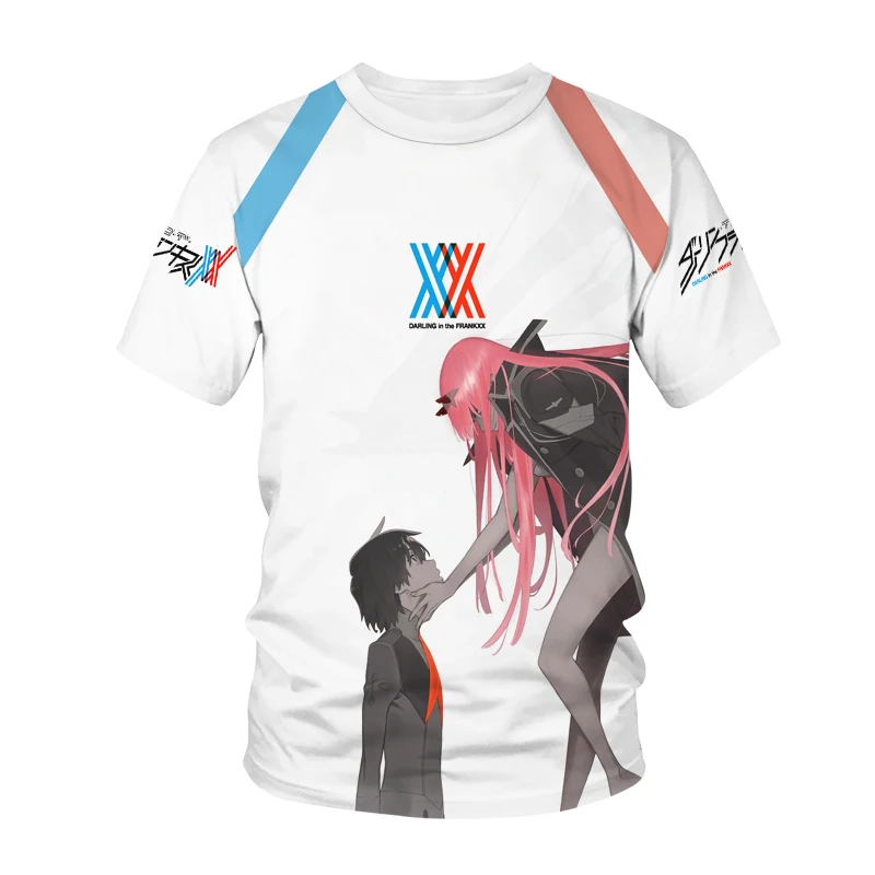 

Summer Japanese anime girl T-shirt top 3D printing shirt T-shirt 2021 girl high-quality men's and women's battle shirt T-shirt