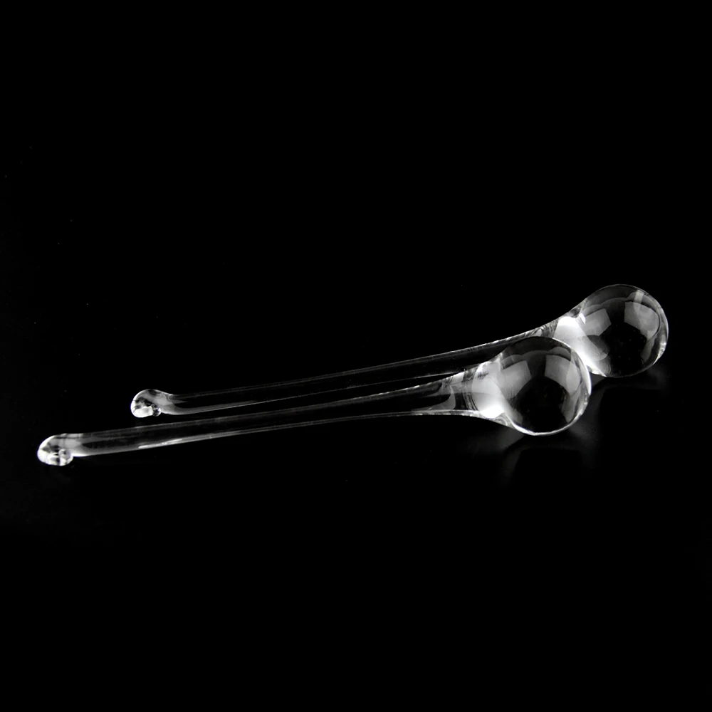 20x80 мм 250 шт. прозрачная Хрустальная плоская светильник ящаяся стеклянная лампа