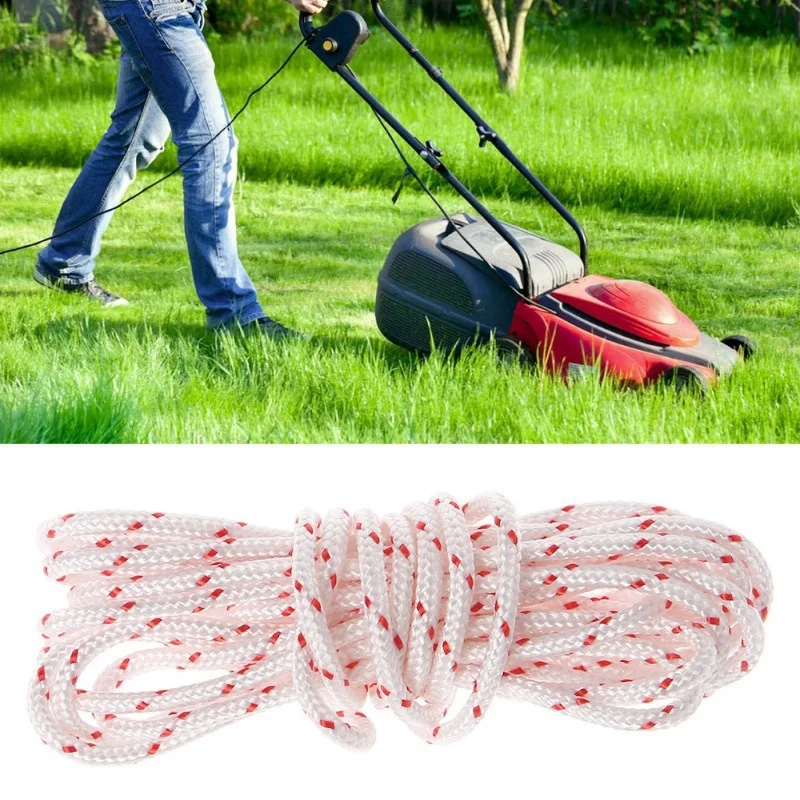 

Gasoline Engine Start Rope Mower Pull Rope Garden Pull Rope Wear-Resistant Anti-Aging (Diameter: 3.5mm Length: 3 Meter)