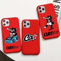 ciay kot ca shop phone case for iphone 13 12 11 pro max mini xs 8 7 6 6s plus x se 2020 xr red cover