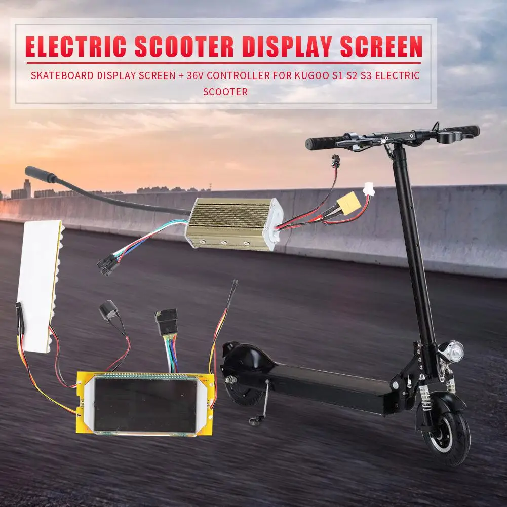 

Износостойкий экран для электрического скутера Kugoo S1 S2 S3