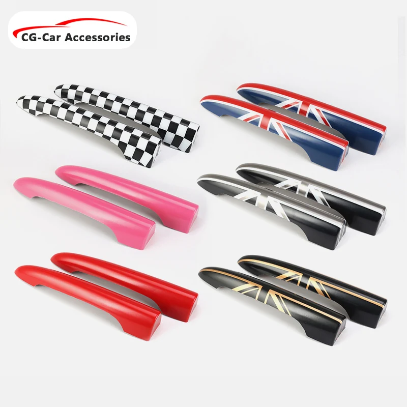 

Car luggage door handle sticker decoration car accessories exterior styling For BMW MINI ONE COOPER F54 R55 Clubman Modification