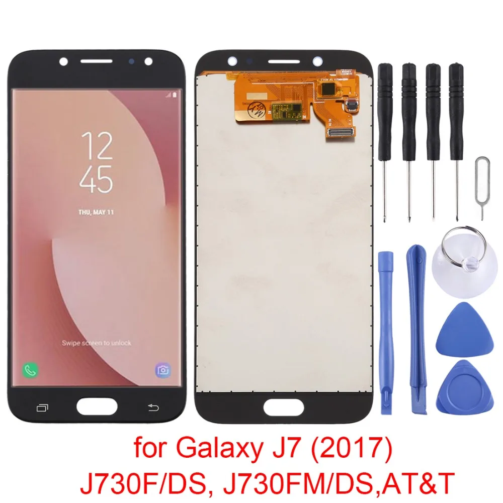 TFT для samsung Galaxy J7() J730F/DS, J730FM/DS, at& t, дисплей ЖК-экран модуль для J7() J730F/DS, J730FM/DS, at& T дисплей