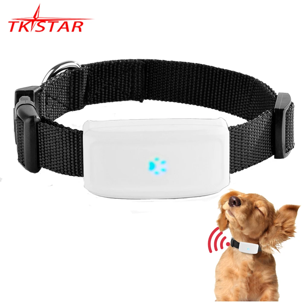 GPS трекер для домашних животных TKSTAR мини устройство отслеживания собак и кошек в