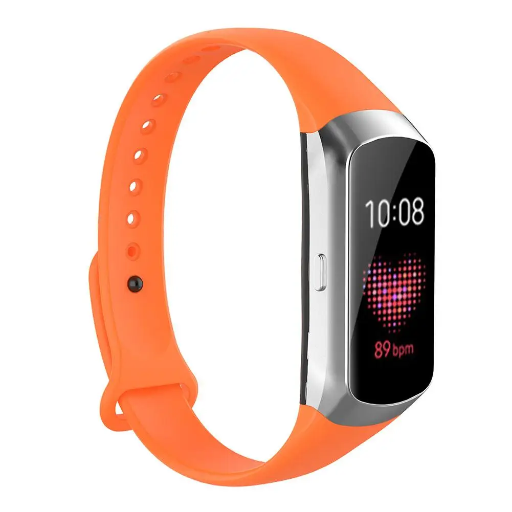 Сменный ремешок для браслета для samsung Galaxy Fit SM-R370 многоцветные силиконовые ремешки для часов