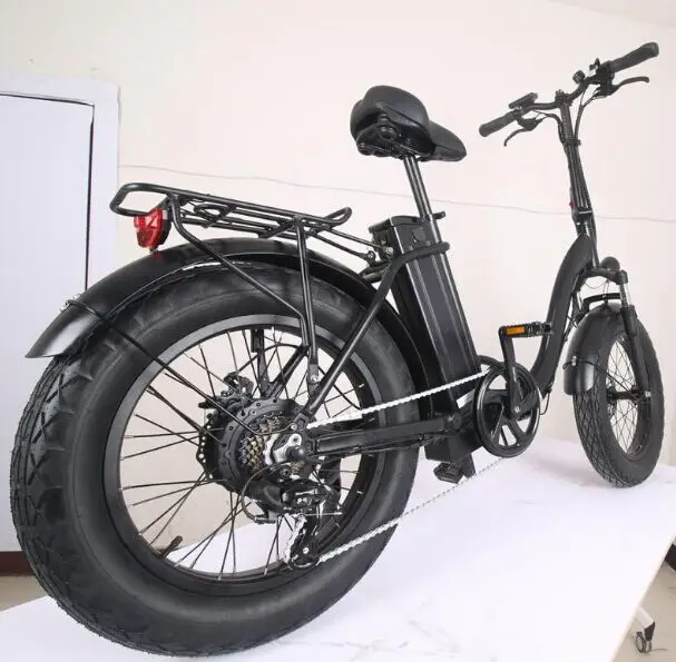 Günstig 20 Zoll Fett Reifen Elektrische Bike E Bike E Fahrrad Elektrische Fahrrad 500w 48v 15ah Keine Steuern Tür Zu Tür