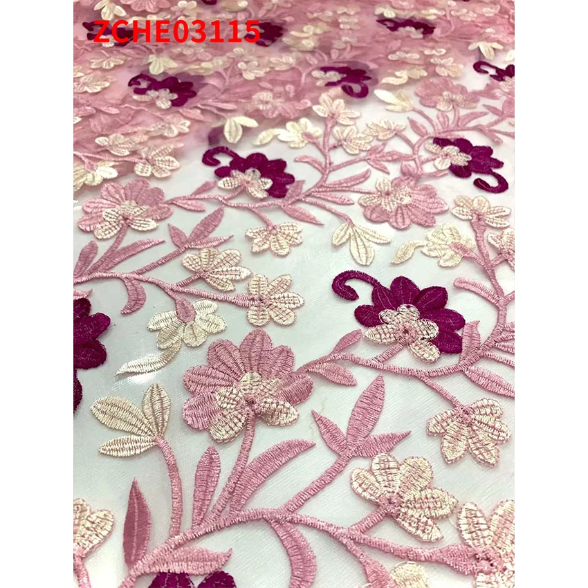 Кассиновая африканская фототкань с цветочным орнаментом для свадебного платья