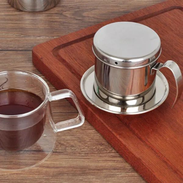 Топ-Портативный Нержавеющая сталь Вьетнам Кофе капельницы фильтр капельная для