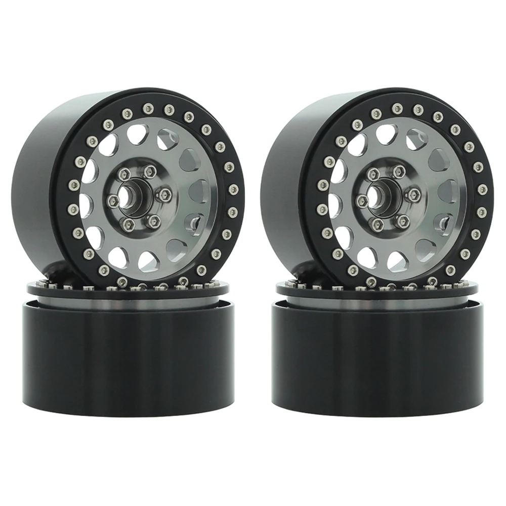 1 шт./4 шт. алюминиевые диски с ЧПУ 2 обод для бисероплетения 61x35 мм 1/10 RC гусеничного