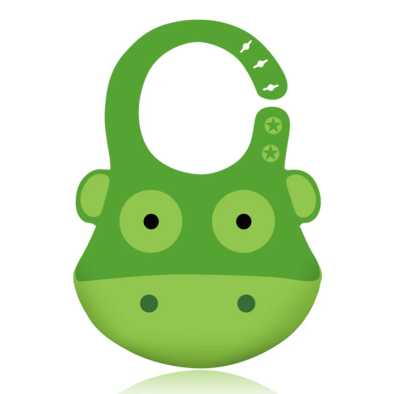 Силиконовый детский нагрудник кармашек для риса водонепроницаемый супер мягкий