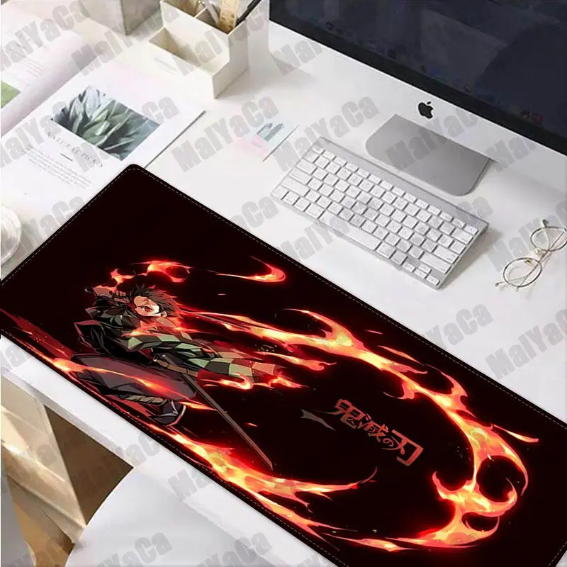 

MaiYaCa Hot Sales Anime Kimetsu no Yaiba Rubber PC Computer Gaming mousepad Free Shipping Large Mouse Pad Keyboards Mat