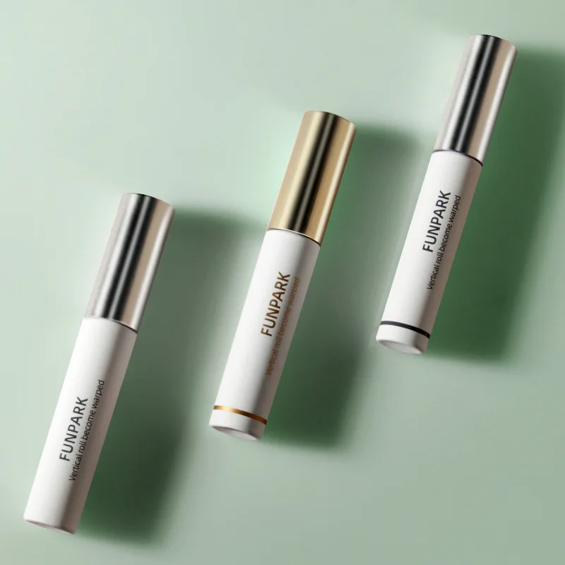 Тушь Funpark ослепляет длинную тонкую коричневую плоскую головку кисти очень тонкая