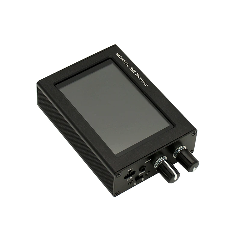 V1.10C Regsistered With Code 50Khz-2GHz Malachite SDR Radio Malahit DSP HAM Transceiver Receiver + 3.5&ampquot touch LCD Battery | Мобильные