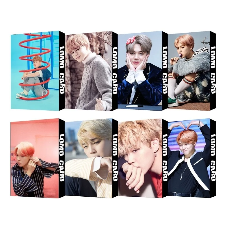 Новинка 30 шт./кор. Kpop альбом Bangtan Boys JIMIN Map SOUL PERSONA Boy LUV Lomo открытки самодельные фото