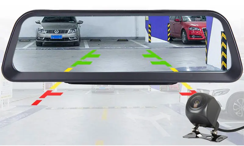 10 ''приборная панель автомобильный видеорегистратор 4G Android ADAS Dash Cam полный экран HD 1080P авто камера gps Wifi удаленный монитор регистратор DVRs 882