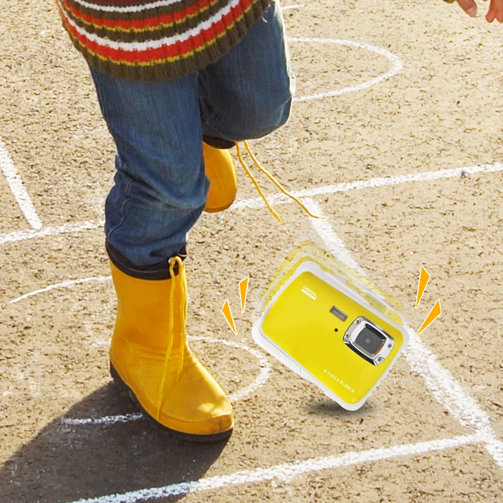 Бесплатная доставка подводная камера для детей 3 метра водонепроницаемая 12 МП на