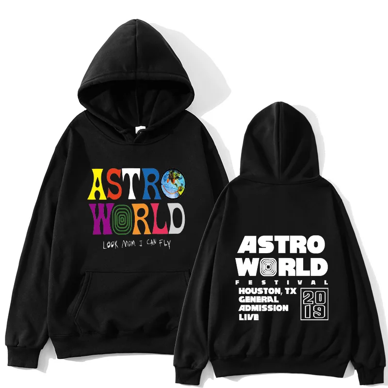 Принтом Трэвиса Скотта музыкального фестиваля Толстовка кактус Джек став Astroworld