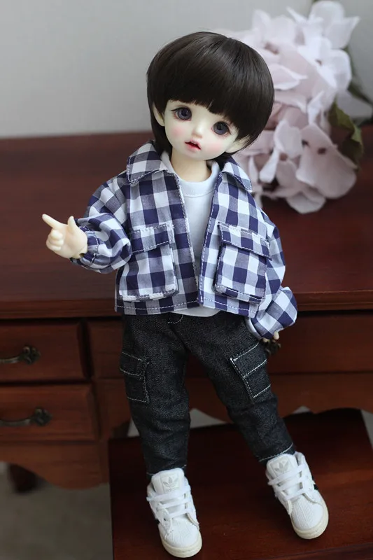 

BJD doll clothes suit shirt and pant for 1/6 BJD YOSD doll suit teenager daily accessories