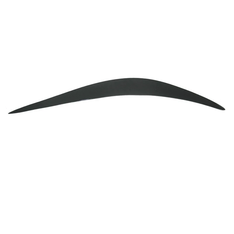 

Car Headlight Eye Lid Eyelids Eyebrows Black Trimming Headlight Eyebrows Decoration for Infiniti Q50 2014-2017